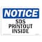 Signmission OSHA Notice Sign, SDS Printout Inside, 10in X 7in Rigid Plastic, 10" W, 7" H, Landscape OS-NS-P-710-L-18258 - alternate 1